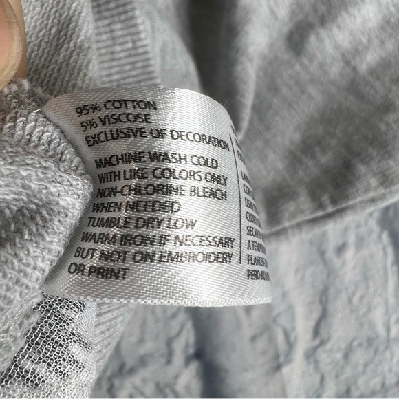 US Polo Assn sweatshirt gray size XL (14-16) - Picture 7 of 7